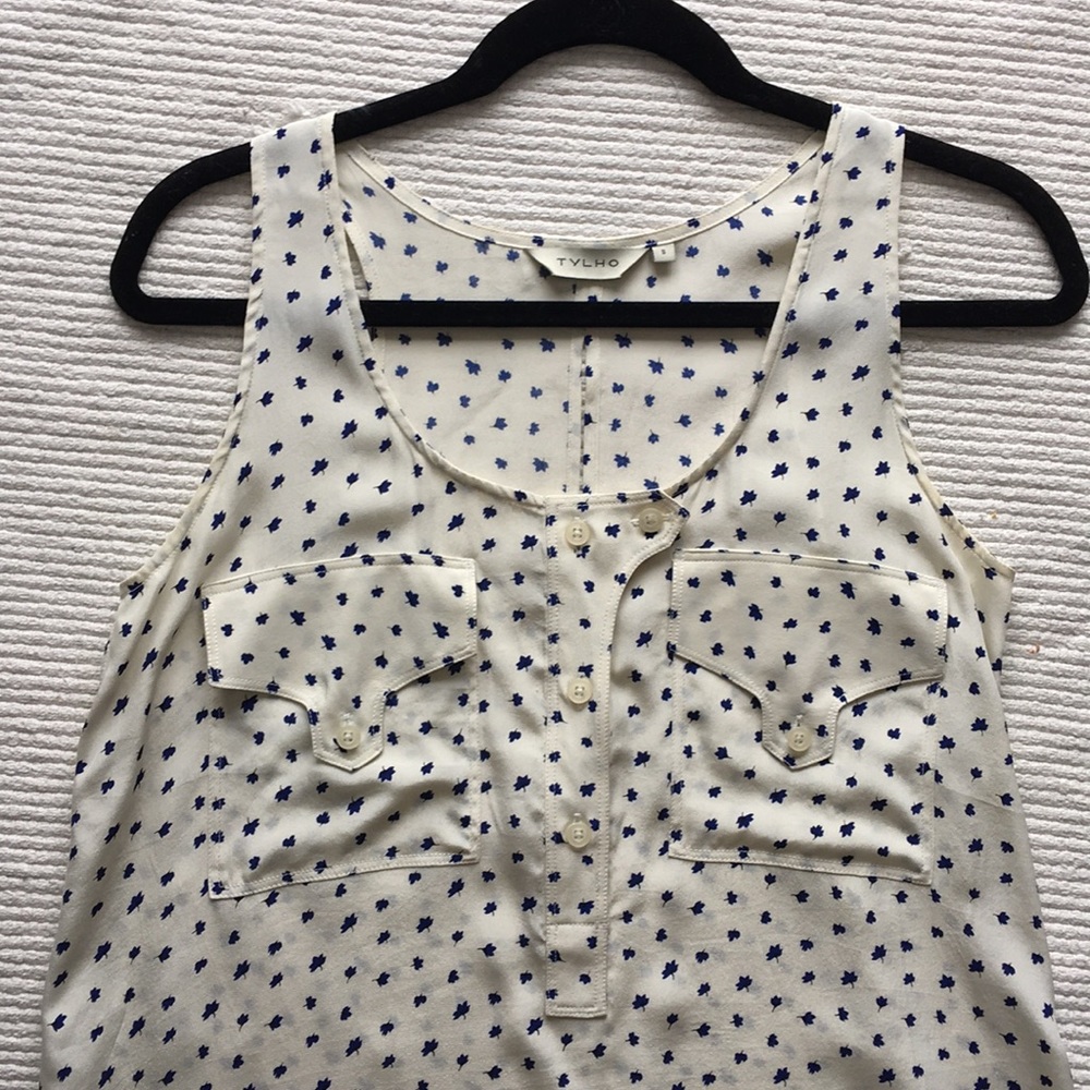 100% Silk tank tunic